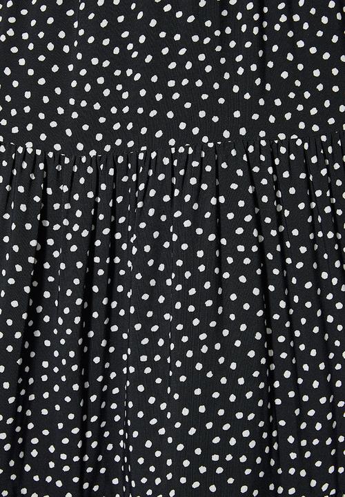 Superbalist - Tiered midi skirt - irregular spot