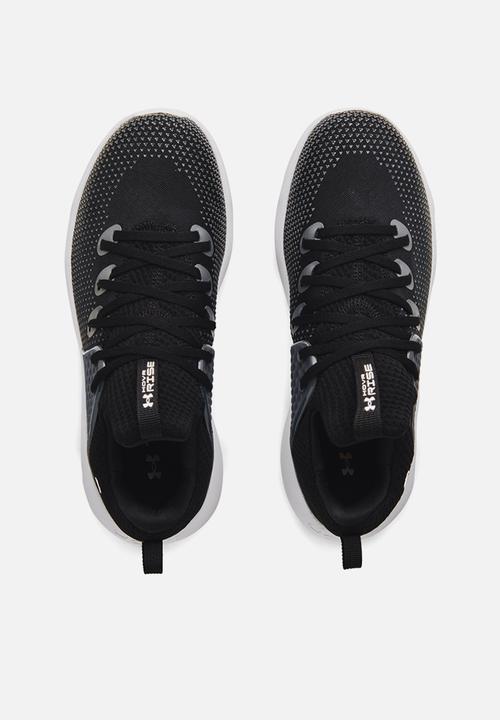 Under Armour - Ua hovr rise 3 - black / halo gray / white