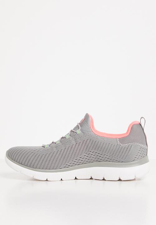 Skechers - Summits - grey hot pink