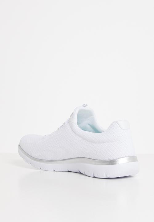 Skechers - Summits - white & silver 