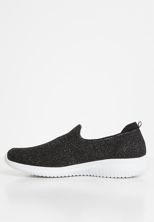 Skechers - Ultra flex - black rose