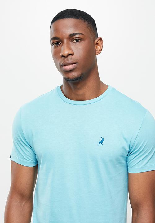 POLO - Lucas crew neck  tee - light blue