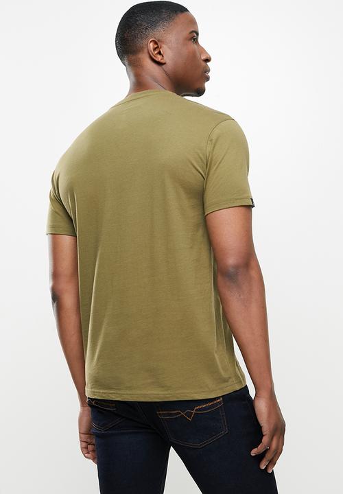 POLO - Lucas crew neck  tee - fatigue