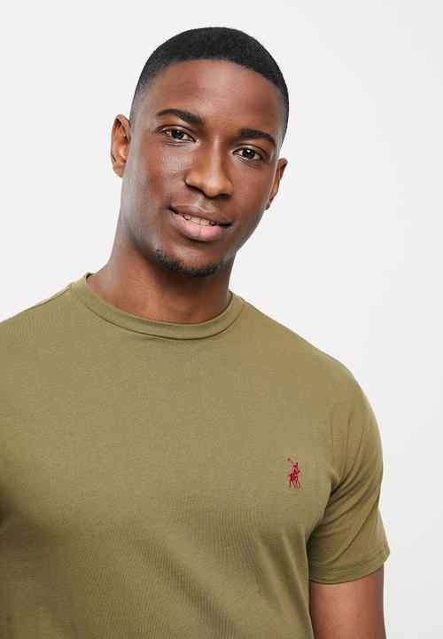 POLO - Lucas crew neck  tee - fatigue