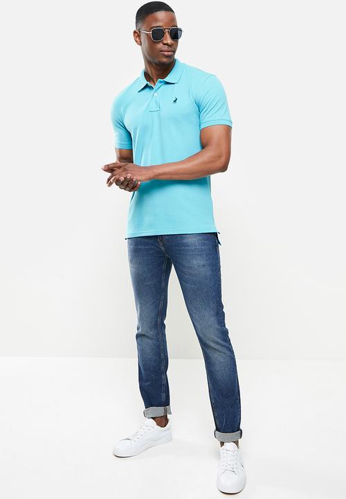 POLO - Carter custom fit  golfer - light blue