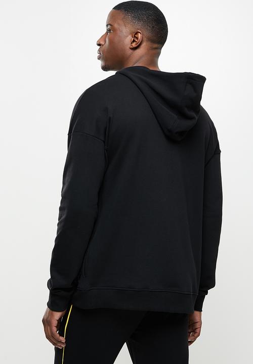 POLO - Faroze zip thru hooded sweat top - black