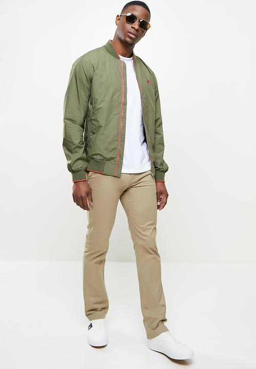 POLO - Aria harrington jacket - fatigue