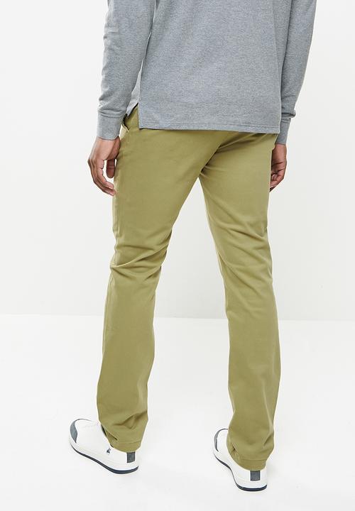 POLO - Venice slim fit chino - fatigue