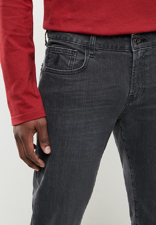 POLO - Osaka slim leg jeans - black
