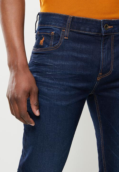 POLO - Oslo slim leg jeans - dark wash