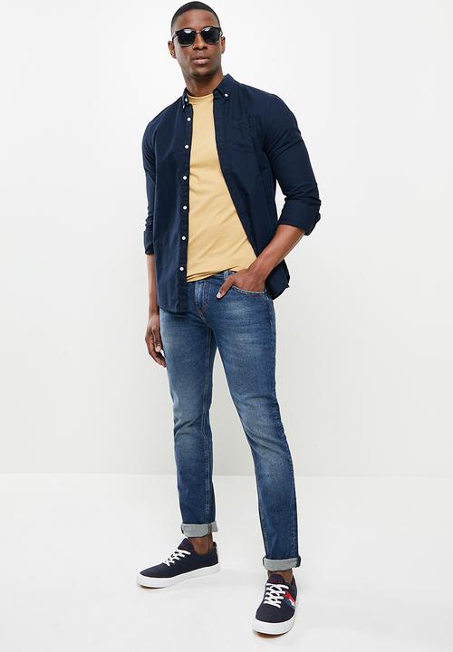 POLO - Cairo slim leg jeans - mid wash