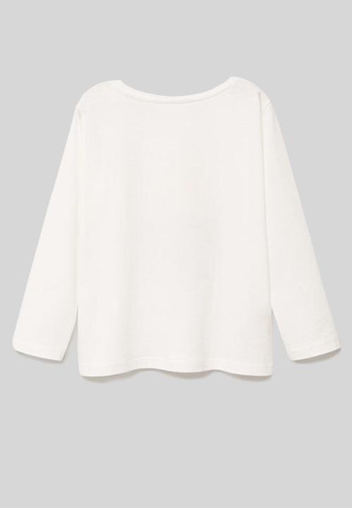MANGO - T-shirt car - white