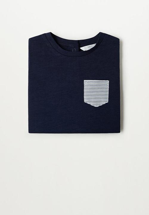 MANGO - T-shirt basic - black