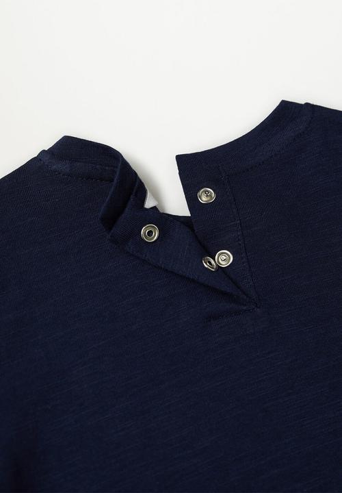 MANGO - T-shirt basic - black