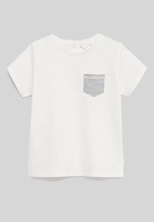 MANGO - T-shirt basic - white