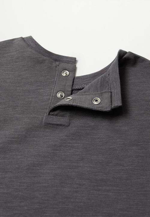 MANGO - T-shirt objects - charcoal