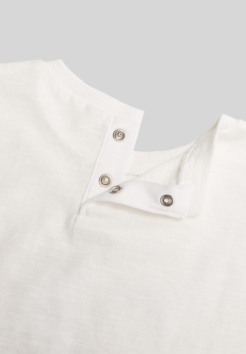 MANGO - T-shirt objects - white