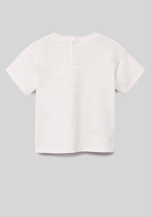 MANGO - T-shirt objects - white
