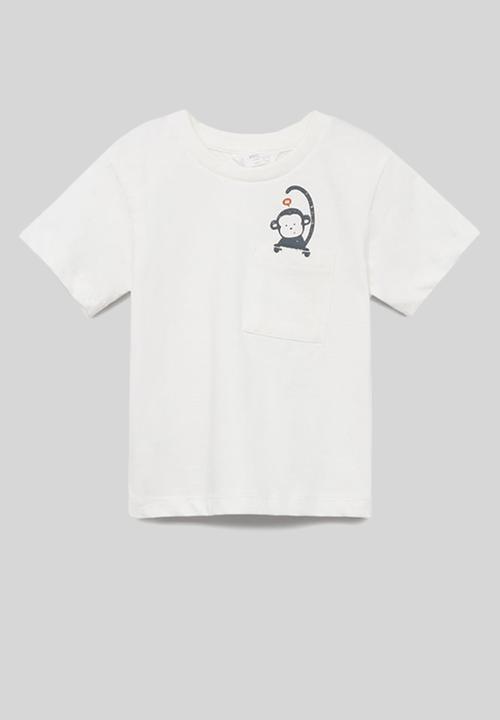 MANGO - T-shirt amelio - white