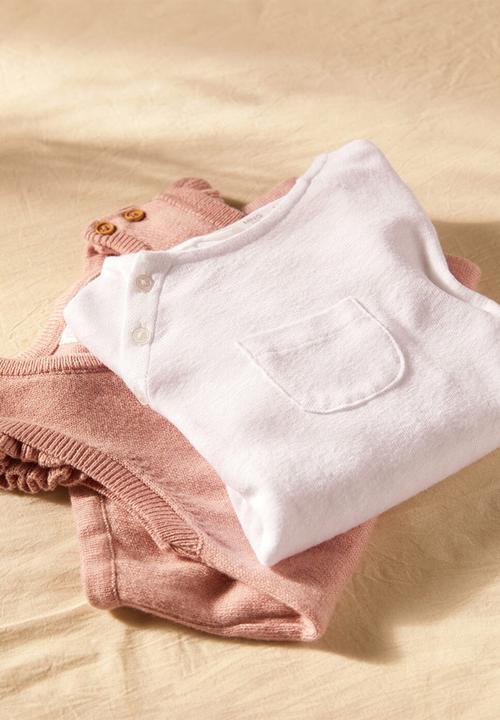 MANGO - T-shirt charlie i - white