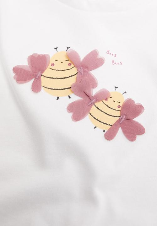 MANGO - T-shirt maya - white