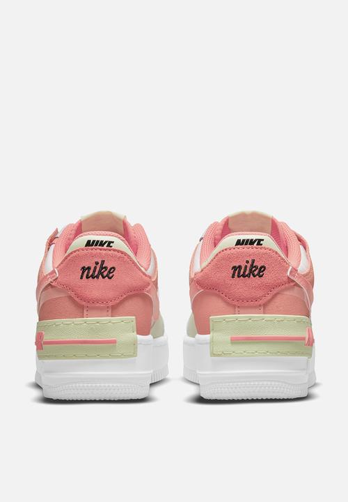 Nike - Air Force 1 shadow - white/magic ember-crimson bliss-lime ice