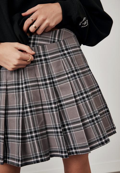 Factorie - Pleated skirt - layla check