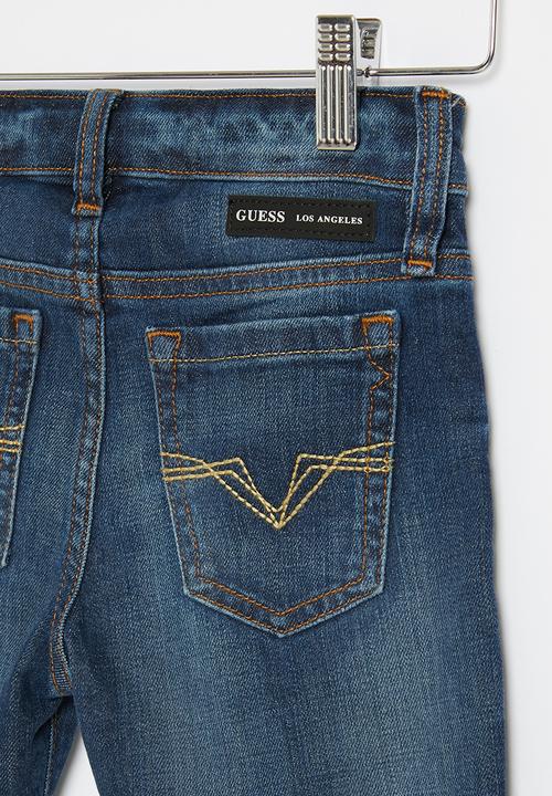 GUESS - Denim shorts - blue