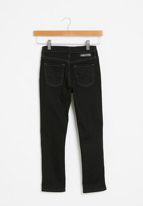 GUESS - Black wash skinny jean - black 