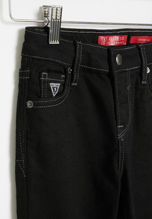 GUESS - Black wash skinny jean - black 