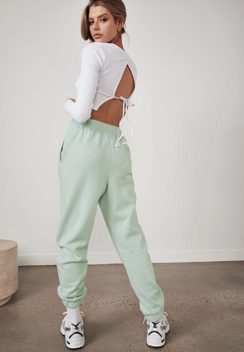 Factorie - Super high rise trackpant - opal blue