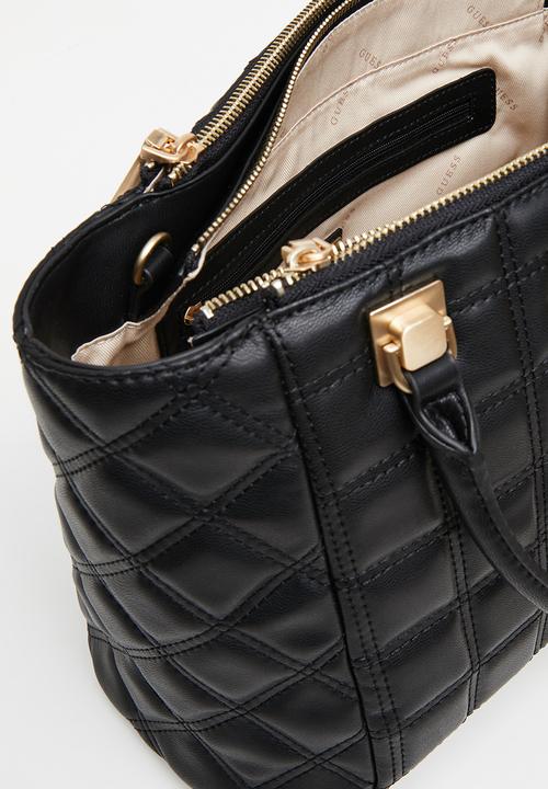 GUESS - Kamina status satchel - black