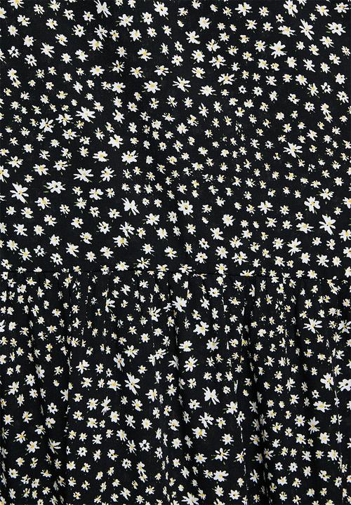 Blake - Drop waisted mini - black
