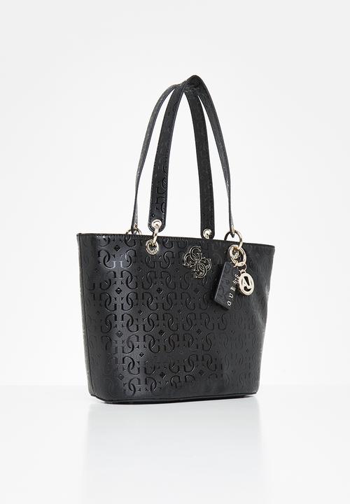 GUESS - Chic shine small tote - black
