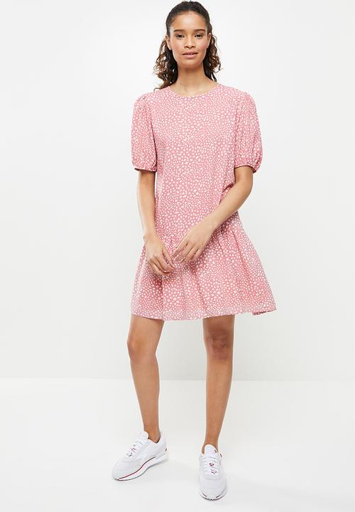 Blake - Drop waisted mini - pink