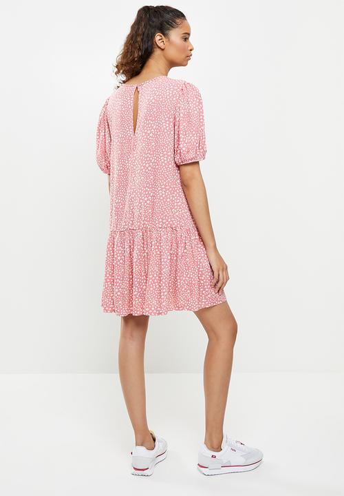 Blake - Drop waisted mini - pink