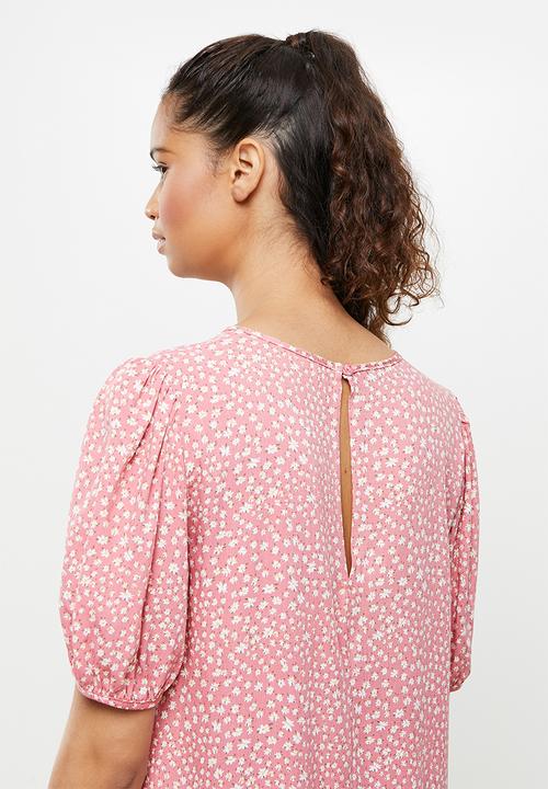 Blake - Drop waisted mini - pink