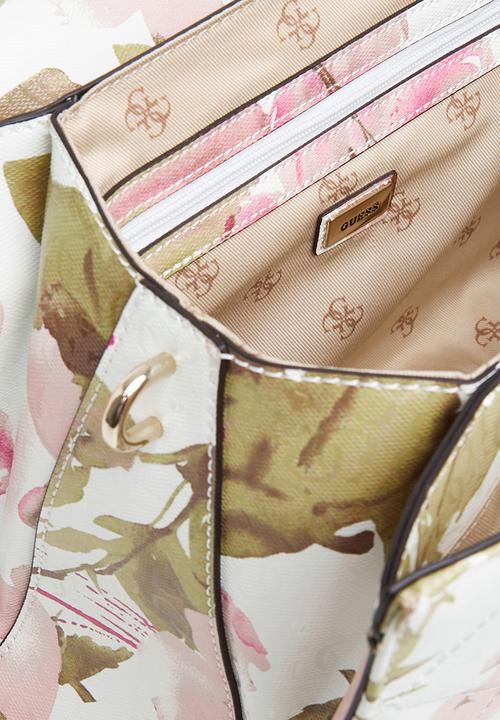GUESS - Dilla society satchel - spring floral