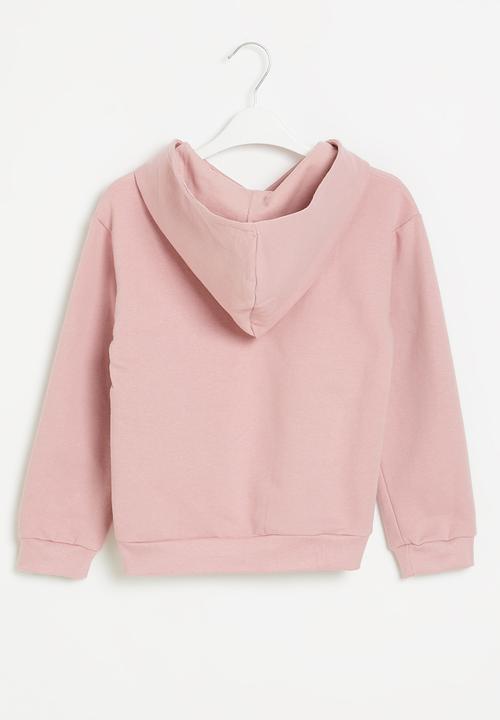 Pop Candy - Girls pullover hoodie - dusty rose
