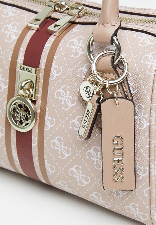 GUESS - Jensen box satchel - rose