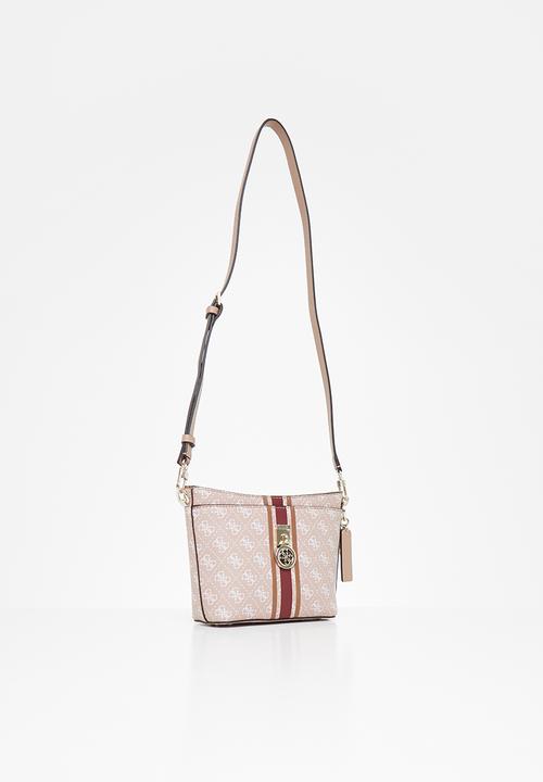 GUESS - Jensen crossbody bucket - rose