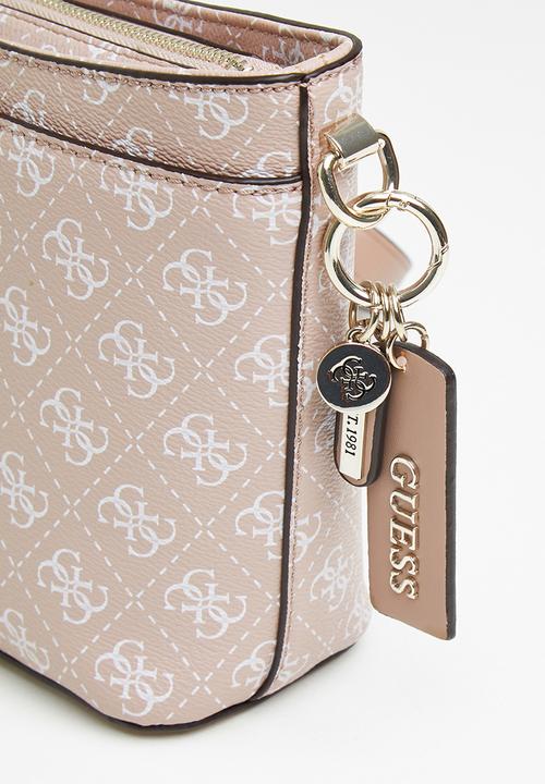 GUESS - Jensen crossbody bucket - rose