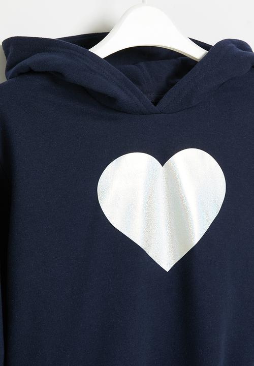 Pop Candy - Girls pullover hoodie - navy