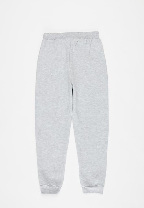 Pop Candy - Boys 2 pack joggers - navy & grey