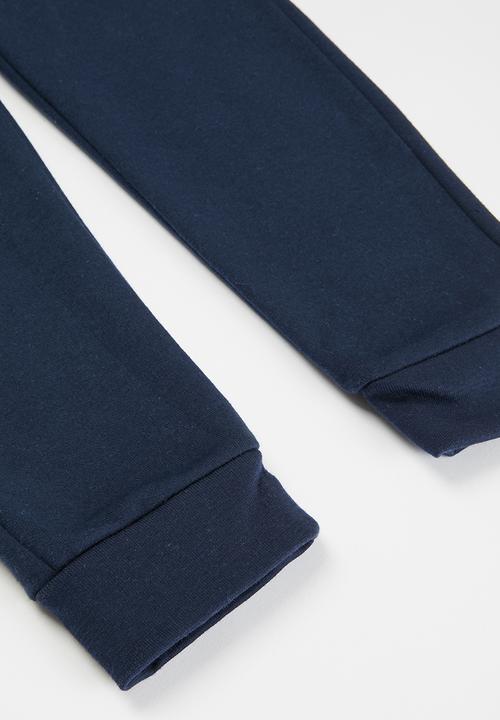 Pop Candy - Boys 2 pack joggers - navy & grey