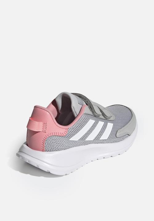 adidas Performance - Tensaur run c - grey two/ftwr white/super pop