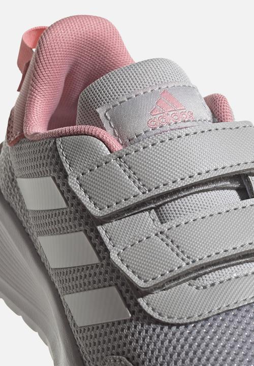 adidas Performance - Tensaur run c - grey two/ftwr white/super pop
