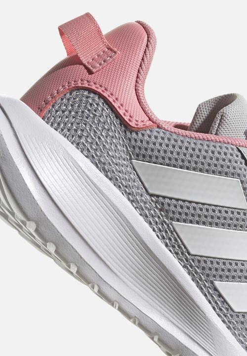 adidas Performance - Tensaur run c - grey two/ftwr white/super pop