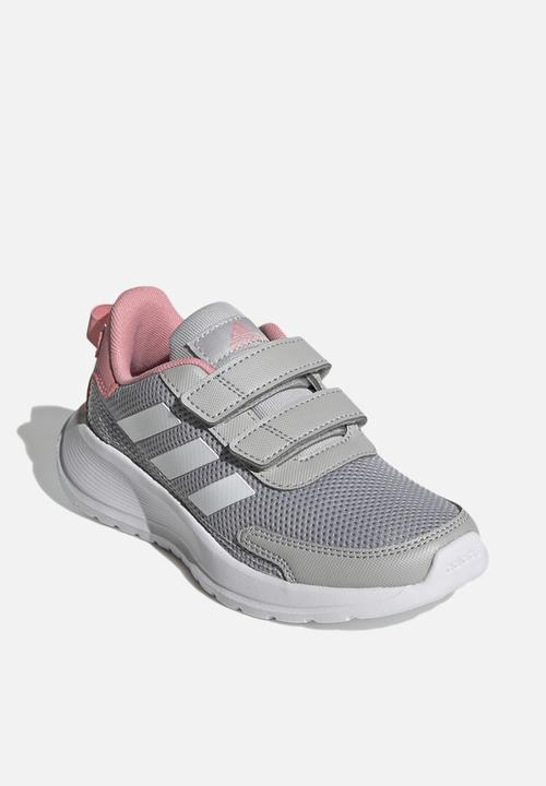 adidas Performance - Tensaur run c - grey two/ftwr white/super pop