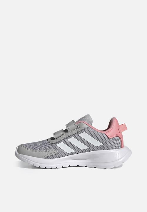 adidas Performance - Tensaur run c - grey two/ftwr white/super pop